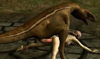 monster hentai, 3d animal porn